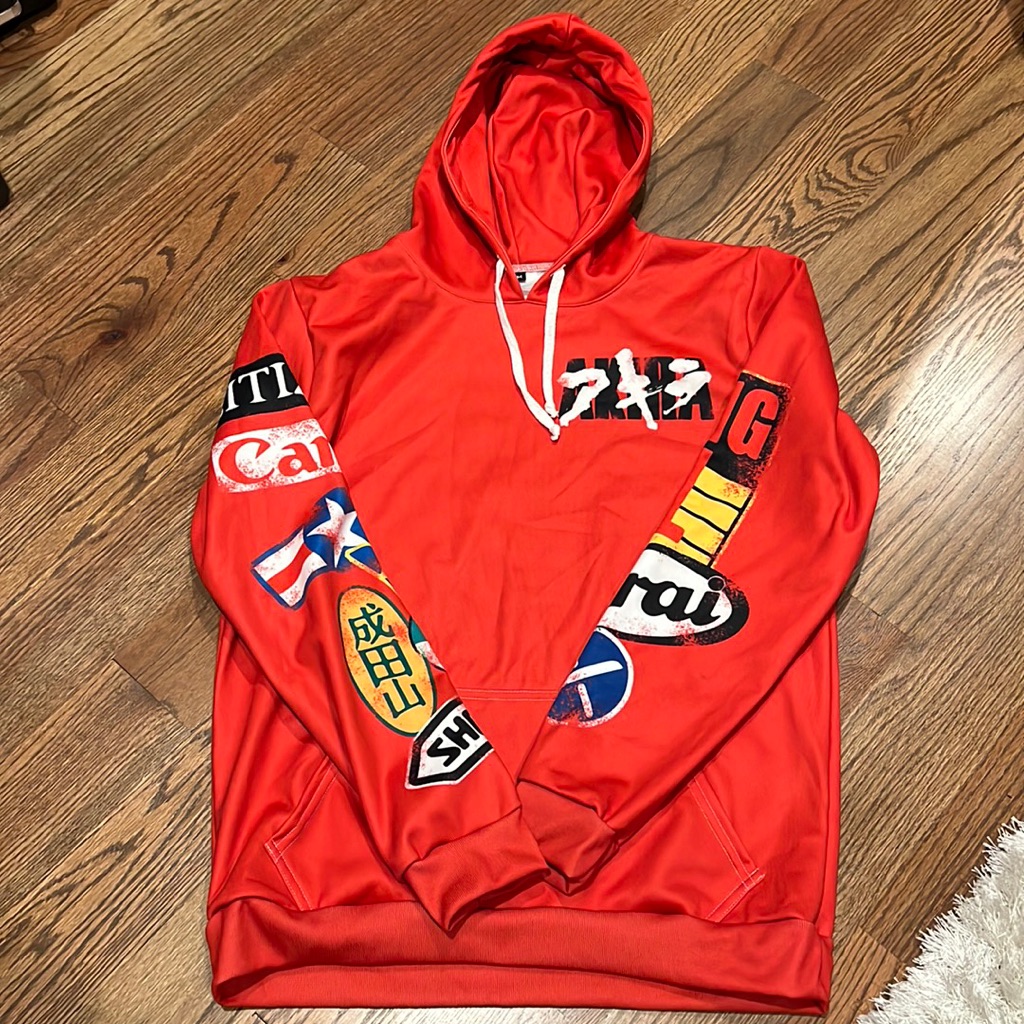 Hoodie Red Size M Excellent Condition